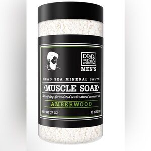 Men's Muscle Soak Amber wood